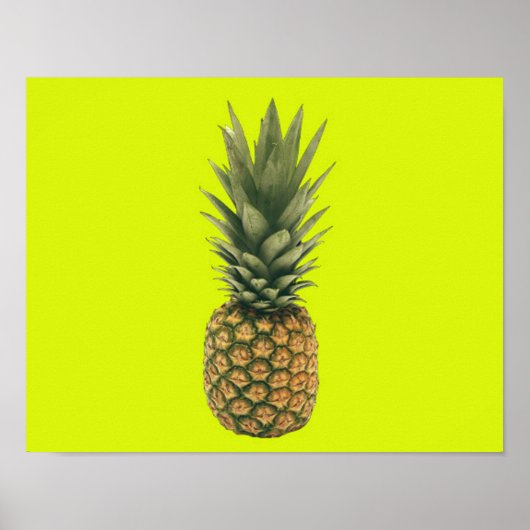 Zoete anananas poster (Voorkant)