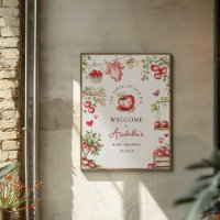 Zoete Appel Van Ons Oog Baby Shower Welkom