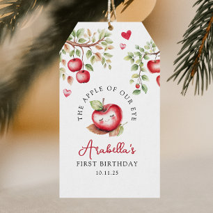 Zoete Appel Van Ons Oog Verjaardag Cadeaulabel