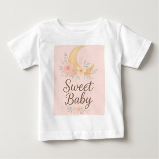 Zoete Baby Bloem Maandesign – Zachte Pastel Verple