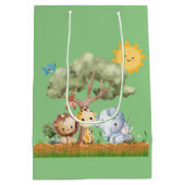 Zoete baby dieren medium cadeauzakje (Achterkant)