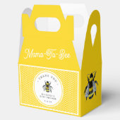 Zoete  Baby shower tussen mama en bee Bedankdoosjes (Geopend)