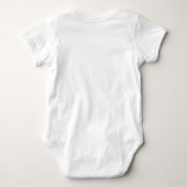 Zoete Baby Shower Viering Romper (Achterkant)