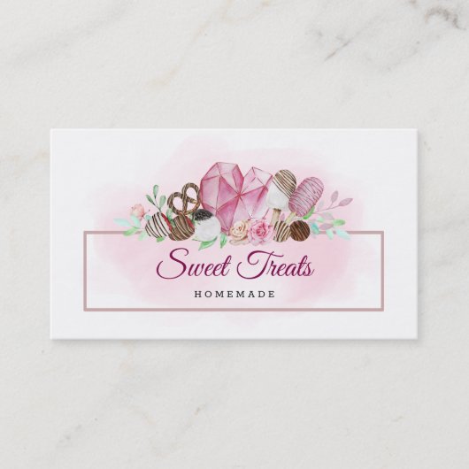 Zoete bakkerij visitekaartje (Voorkant)