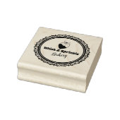 Zoete Bakkerij Winkel Mooie Cakes Chocolade Desser Rubberstempel (Stempel)