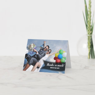 Zoete Banner Trouwkaart Bedanken Bedankkaart