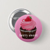 zoete bessen ronde button 5,7 cm (Voorkant /achterkant)