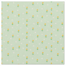 Zoete bloemen gekamd katoen (56" breedte) stof