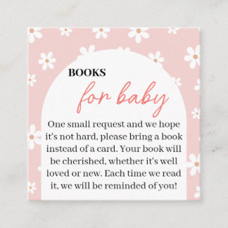 Zoete boeken voor baby informatiekaartje