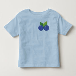 Zoete bosbessen ontwerp kinder shirts