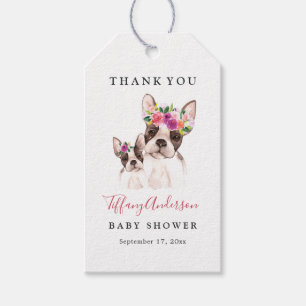 Zoete Boston Moeder En Baby Bloemige Baby Shower T Cadeaulabel