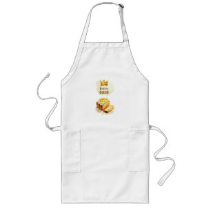 Zoete cake ontwerp lang schort