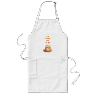 Zoete cake ontwerp lang schort