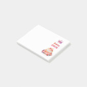 Zoete cake ontwerp post-it® notes (Schuin)