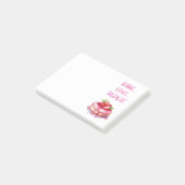 Zoete cake ontwerp post-it® notes (Schuin)