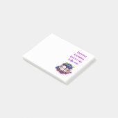 Zoete cake ontwerp post-it® notes (Schuin)