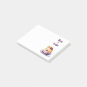 Zoete cake ontwerp post-it® notes (Schuin)