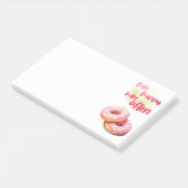 Zoete cake ontwerp post-it® notes (Schuin)