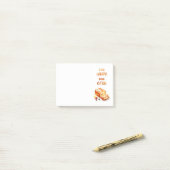 Zoete cake ontwerp post-it® notes (Op bureau)