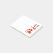 Zoete cake ontwerp post-it® notes (Schuin)