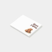 Zoete cake ontwerp post-it® notes (Schuin)