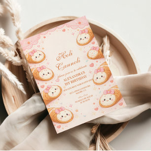 Zoete Cannoli Bakkerij Boog 1e Verjaardag Kaart