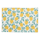 Zoete citroen takken patroon kussensloop (Achterkant-Links)