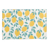 Zoete citroen takken patroon kussensloop (Voorkant-Rechts)