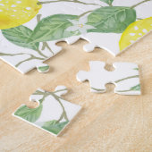 Zoete citroenen gele zomer. legpuzzel (Zijkant)