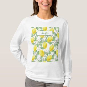 Zoete citroenen gele zomer.                        t-shirt