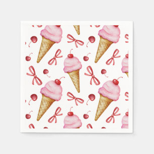 Zoete Coquette Aquarel Servetten