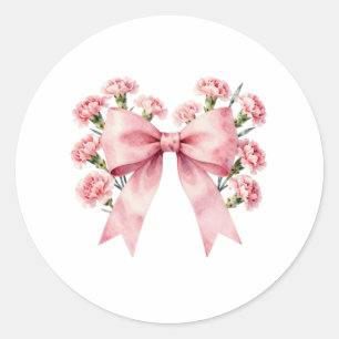 Zoete Coquette Kamer Decoratie Kunst Ronde Sticker