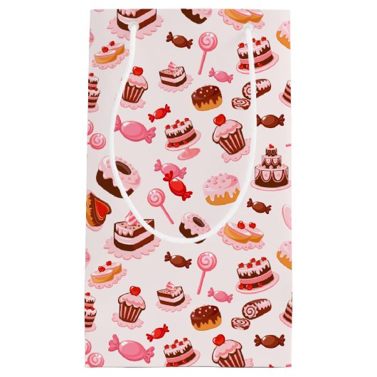 Zoete Dessert Cadeautasjes Klein Cadeauzakje (Voorkant)