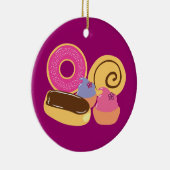 Zoete desserts keramisch ornament (Rechts)