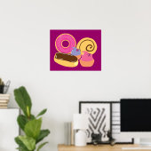 Zoete desserts poster (Thuiskantoor)