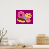 Zoete desserts poster (Keuken)