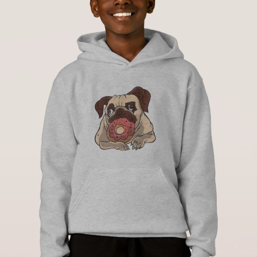 Zoete Donut Pug (Voorkant)