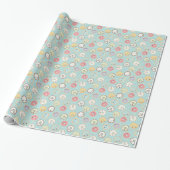Zoete donuts cadeaupapier (Uitgerold)
