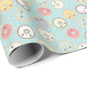 Zoete donuts cadeaupapier