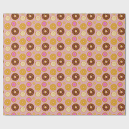 Zoete Donuts Inpakpapier