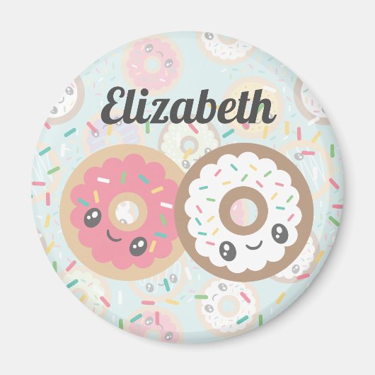 Zoete donuts magneet (Voorkant)