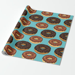 Zoete Donuts Serie Ontwerp 5 Cadeaupapier