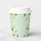 Zoete doperwt in een pod-Baby shower papierbekertj Papieren Bekers (Links)