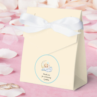 Zoete dromen teddybeer Jongen baby Shower Favor Do Bedankdoosjes