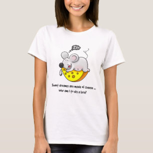 Zoete dromen zijn gemaakt van een kaakkuis. t-shirt