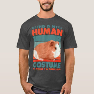 Zoete en grappige cavia knuffel huisdier liefde 53 t-shirt