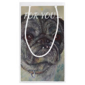 ZOEte EN LIEFJE PUG Klein Cadeauzakje (Achterkant)