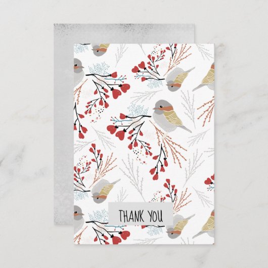 zoete en luike cichorei met hart bedankkaart (Voorkant / Achterkant)