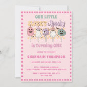 Zoete en spookachtige verjaardag kaart (Voorkant)