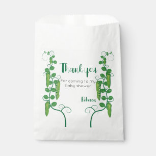 Zoete erwt baby shower Favor Tassen Bedankzakje